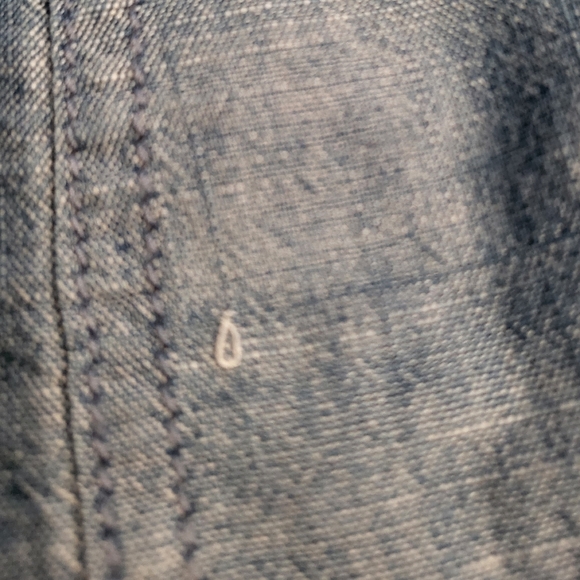 J Crew Drawstring Chambray Shorts, Size M - Picture 3 of 5